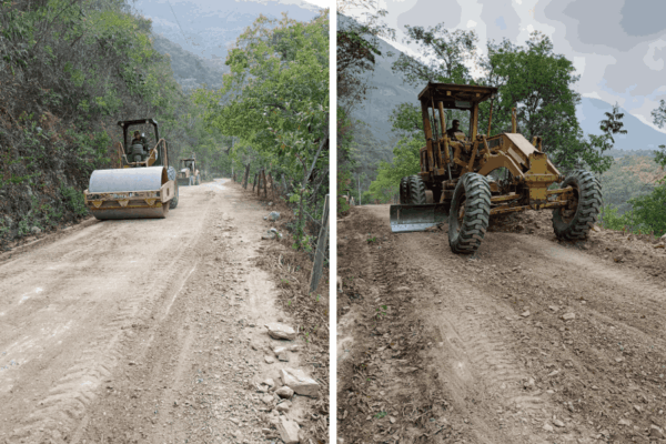 Mejoran caminos rurales en Landa de Matamoros